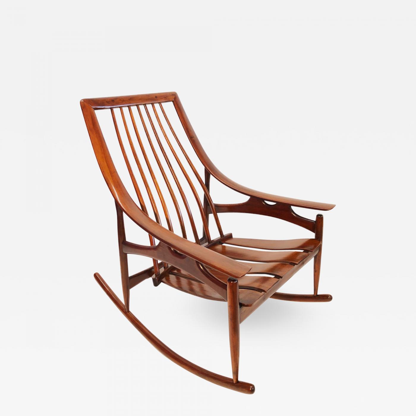 midcentury modern rocking chair