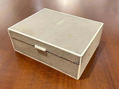 Fine Art Deco shagreen box, England 1930’s