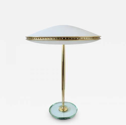 Modernist Table Lamp in the style of Max Ingrand