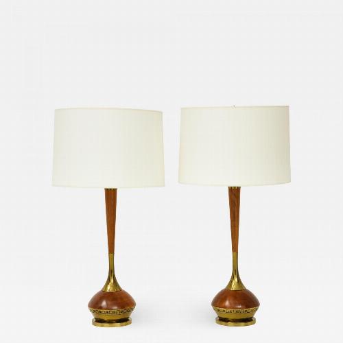 bedside lamps mid century